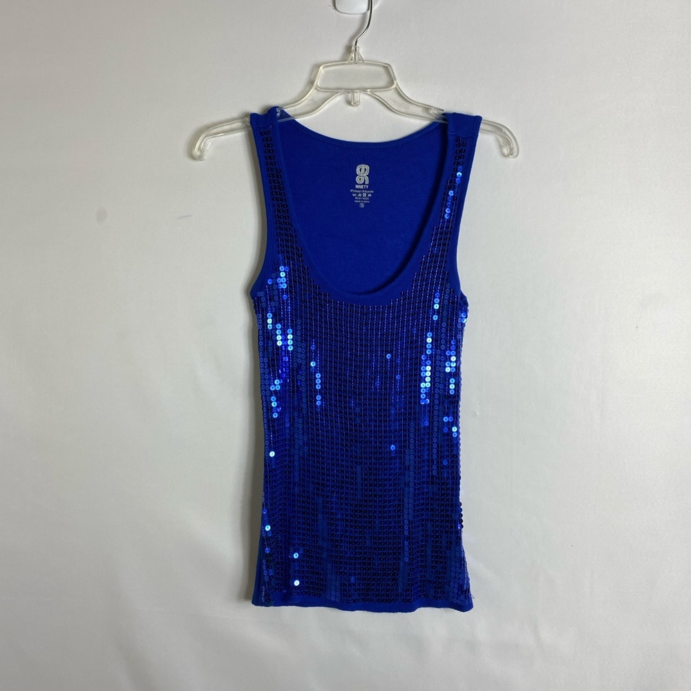 Ninety sequin top